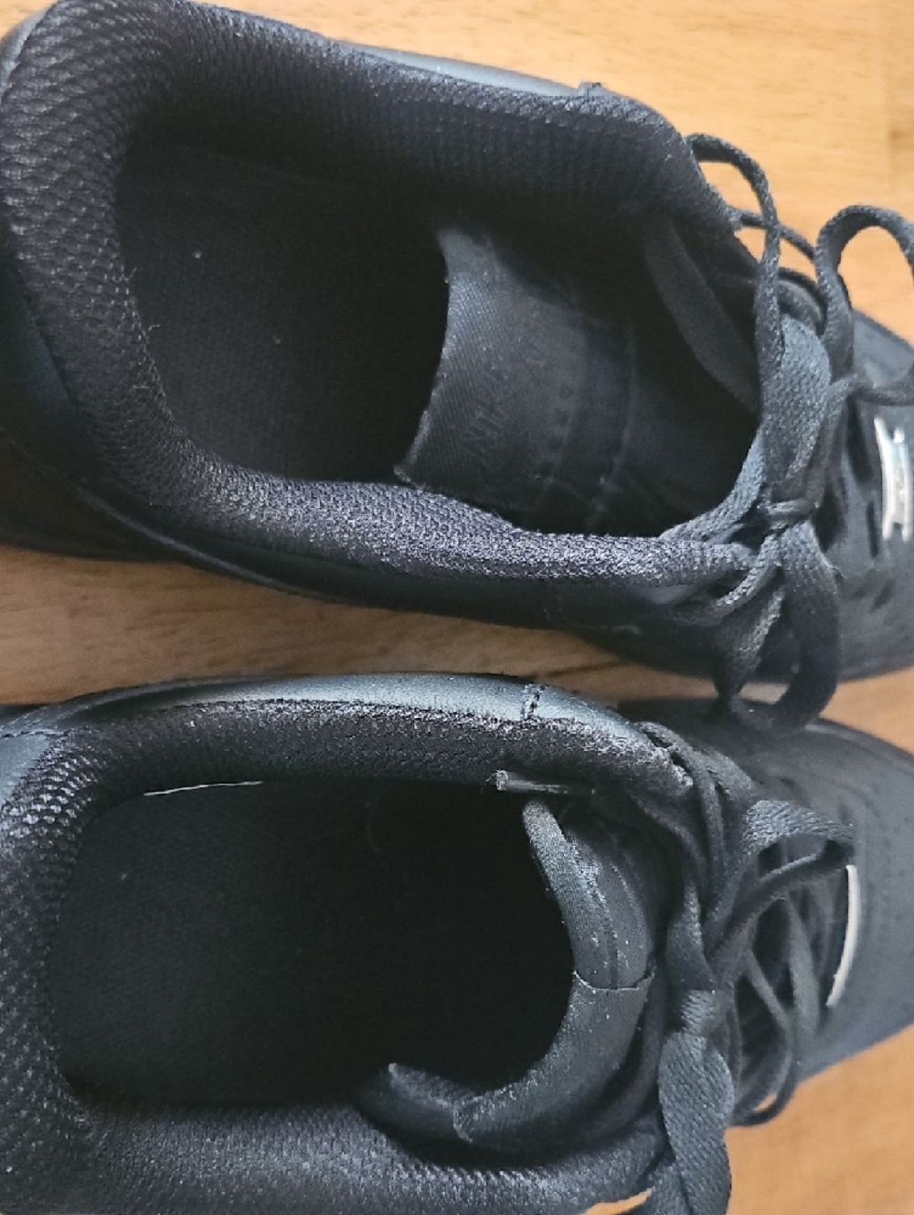 Men's Black Air Force One - Picture 5 of 7
